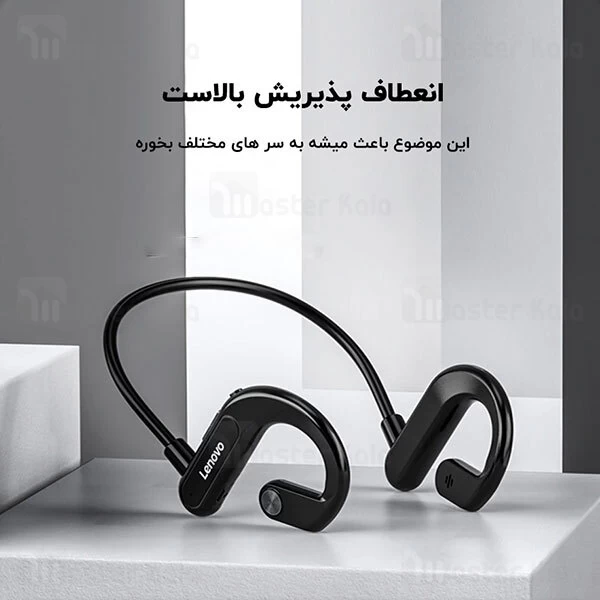 هندزفری بلوتوث القایی Lenovo X3 Bluetooth Earhook Bone Conduction Earbuds