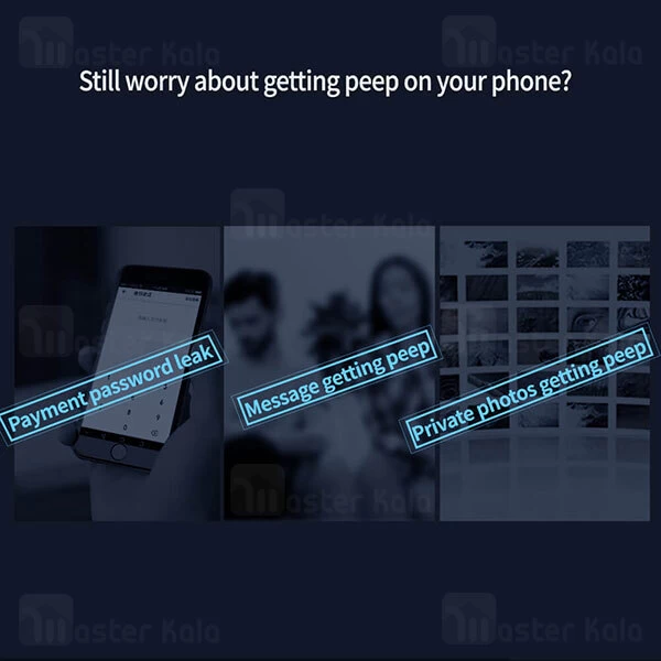 گلس حریم شخصی Nillkin Guardian Full Coverage Privacy Glass Screen Protector for Apple iPhone 13 Pro Max