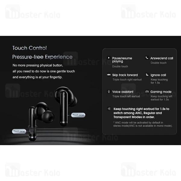 هندزفری بلوتوث QCY HT03 True Wireless ANC Bluetooth Earbuds