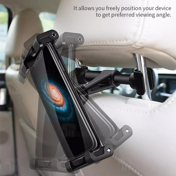 هولدر و پایه نگهدارنده موبایل صندلی عقب راک Rock RPH0838 Car Headrest Mount Universal