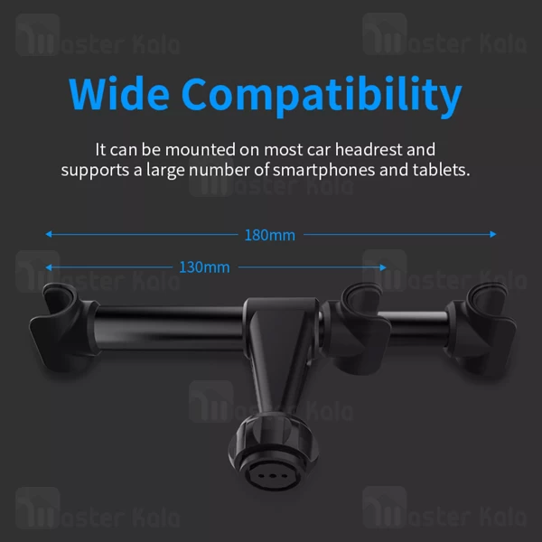 هولدر و پایه نگهدارنده موبایل صندلی عقب راک Rock RPH0838 Car Headrest Mount Universal