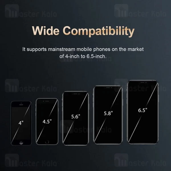 هولدر دریچه کولری راک Rock RPH0951 Gravity Air Vent Phone Holder Ball Joint