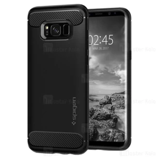 قاب محافظ ژله ای سامسونگ Samsung Galaxy S8 Fiber Carbon Rugged Armor
