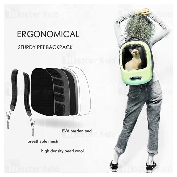 کوله حمل حیوان خانگی Xiaomi Breezy Smart Cat Carrier Backpack