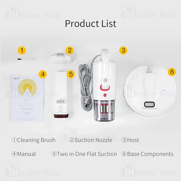 جارو شارژی و کنه زدای شیائومی Xiaomi Deerma CM1300 Dust and Mites Vacuum Cleaner توان 350 وات