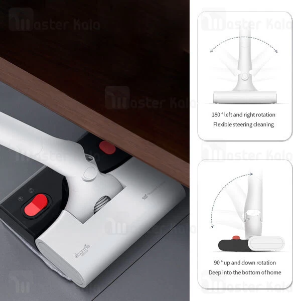 جارو شارژی و تی شیائومی Xiaomi Deerma VC01 Max 2in1 Vacuum and Sweeping Mop Cleaner توان 100 وات