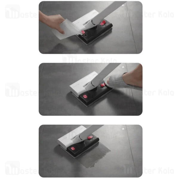 جارو شارژی و تی شیائومی Xiaomi Deerma VC01 Max 2in1 Vacuum and Sweeping Mop Cleaner توان 100 وات