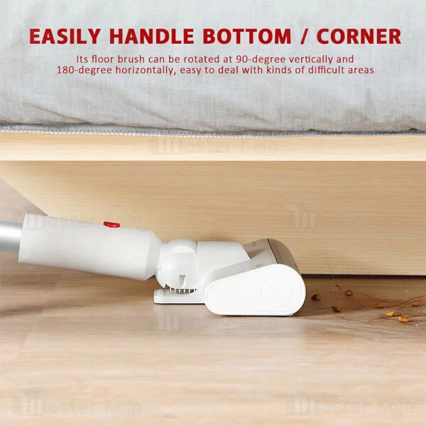 جارو شارژی شیائومی Xiaomi Deerma VC25 Plus Handheld Wireless Vacuum Cleaner توان 150 وات