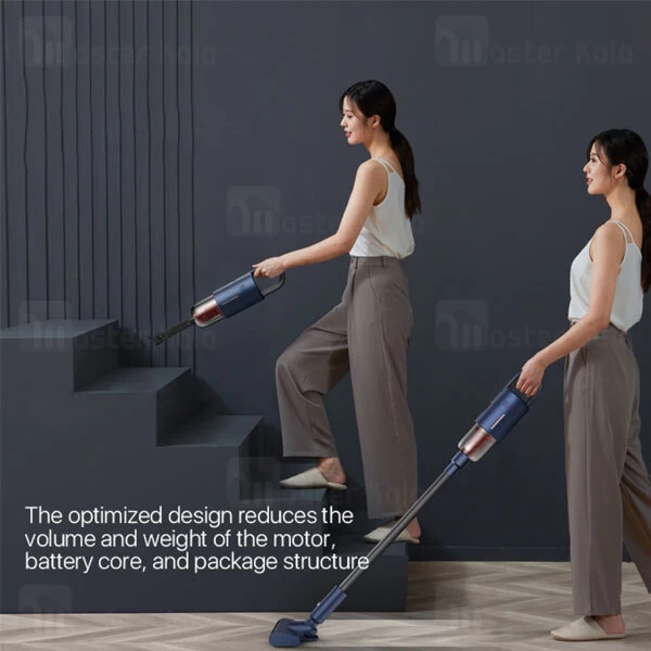 جارو شارژی شیائومی Xiaomi Deerma VC811 Handheld Wireless Vacuum Cleaner توان 160 وات