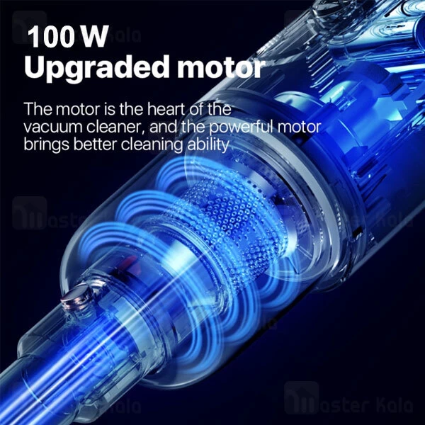 جارو شارژی شیائومی Xiaomi Deerma VC811 Handheld Wireless Vacuum Cleaner توان 160 وات