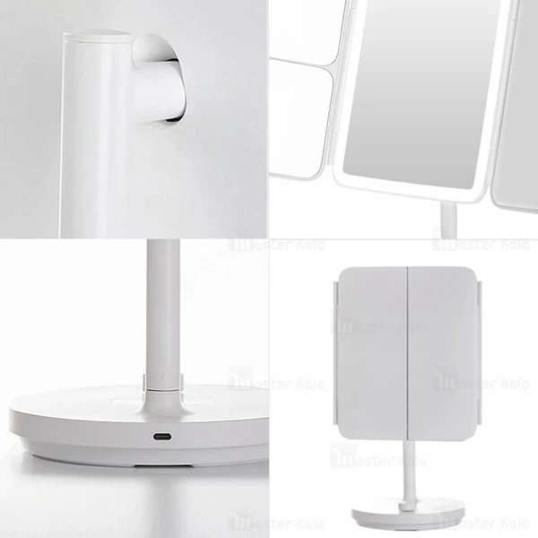 آینه آرایشی Xiaomi Jordan And Judy NV536 LED Counter Vanity Mirror-Foldable