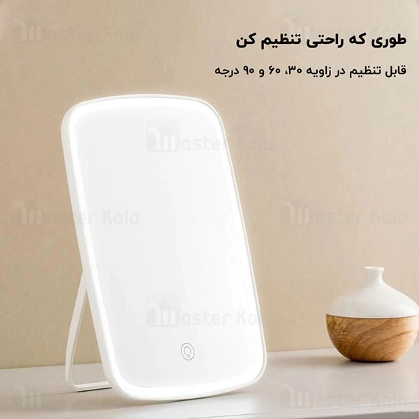 آینه آرایشی شیائومی Xiaomi Jordan And Judy NV662 Three-color Make Up Mirror - Upgrade دارای LED