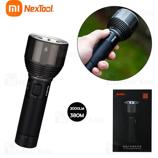 چراغ قوه شارژی شیائومی Xiaomi Youpin NexTool Rechargeable LED Flashlight ضد آب