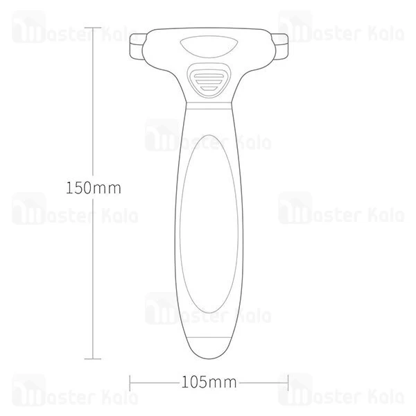 برس و پرزگیر موی حیوانات Xiaomi Pawbby De-Shedding Brush MG-PCO001