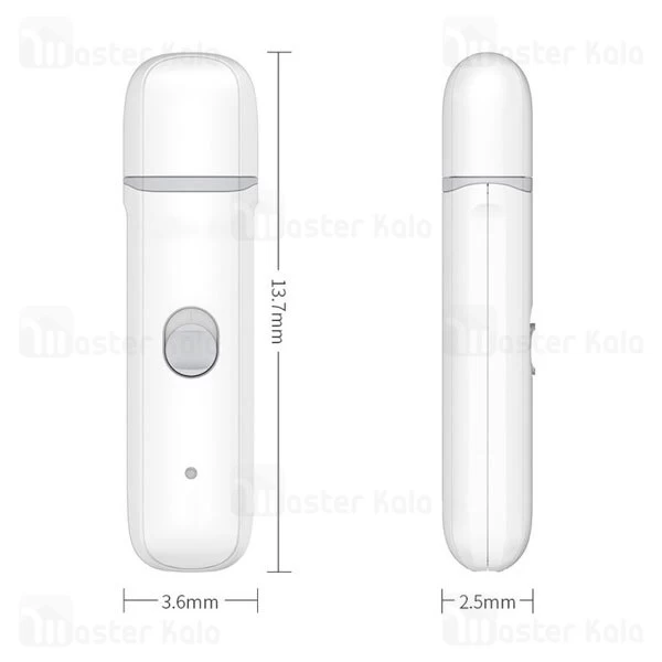 سوهان شارژی ناخن حیوانات خانگی Xiaomi Pawbby Electric Pet Nail Grinder MG-NG001A