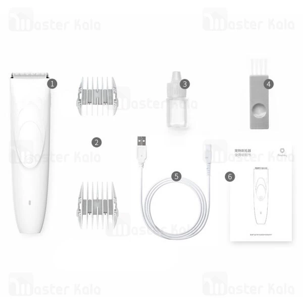 ماشین اصلاح موی حیوانات Xiaomi Pawbby Pet Hair Clippers MG-HC001A