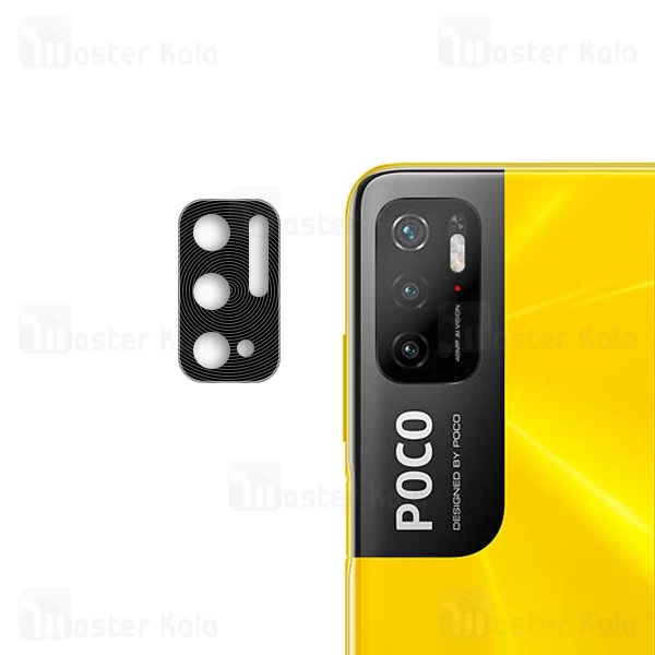 محافظ لنز فلزی دوربین موبایل شیائومی Xiaomi Redmi Note 10 5G / Poco M3 Pro / M3 Pro 5G Metal Lens
