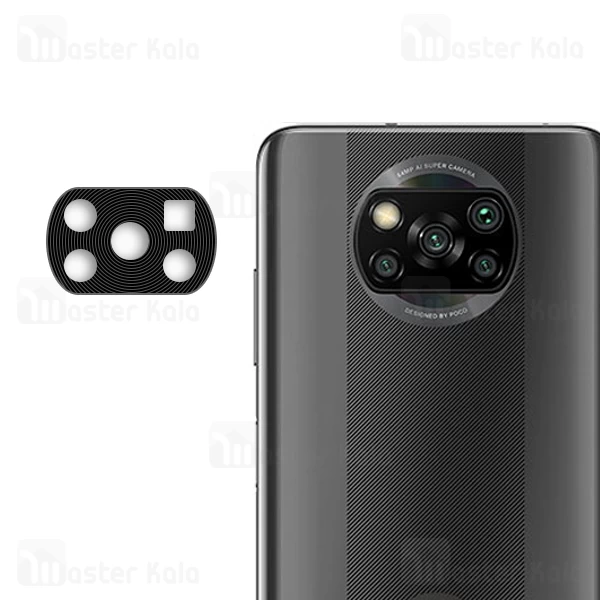 محافظ لنز فلزی دوربین موبایل شیائومی Xiaomi Poco X3 / X3 Pro / X3 NFC Metal Lens