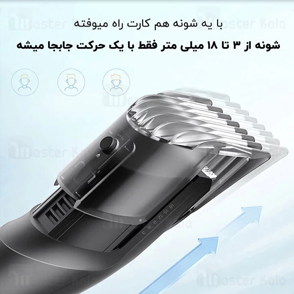 ماشین اصلاح موی سر Xiaomi ShowSee C2 Electric Hair Clipper