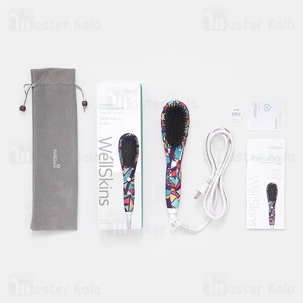 برس حرارتی صاف کننده و فر کننده مو شیائومی Xiaomi Wellskins Ceramic Anti-perm Hair Comb WX-ZF105