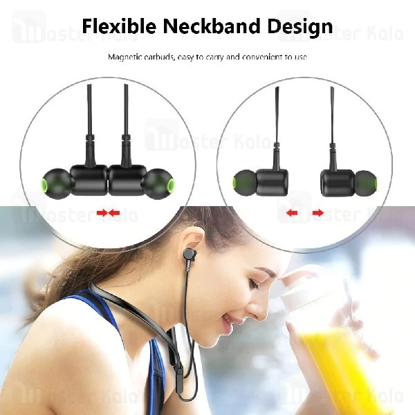 هندزفری بلوتوث اوی Awei G30BL Wireless Sports Earphone گردنی و مگنتی