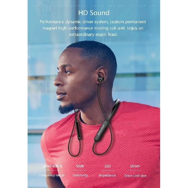 هندزفری بلوتوث اوی Awei G30BL Wireless Sports Earphone گردنی و مگنتی