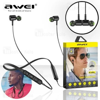هندزفری بلوتوث اوی Awei G30BL Wireless Sports Earphone گردنی و مگنتی
