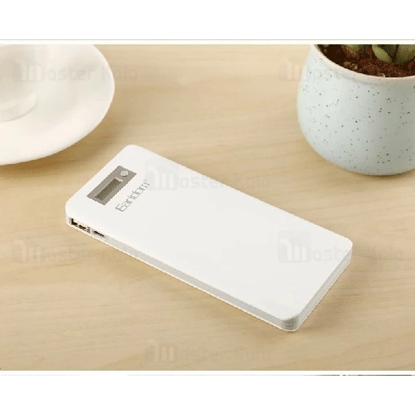 پاوربانک 12500 میلی آمپر Earldom PB13 Portable Power دو پورت با توان 2.1 آمپر