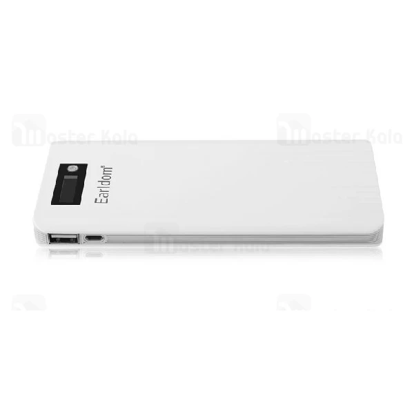 پاوربانک 12500 میلی آمپر Earldom PB13 Portable Power دو پورت با توان 2.1 آمپر