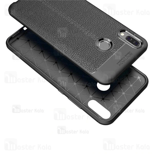 قاب محافظ طرح چرم Huawei Y6 2019 Auto Focus Jelly Case