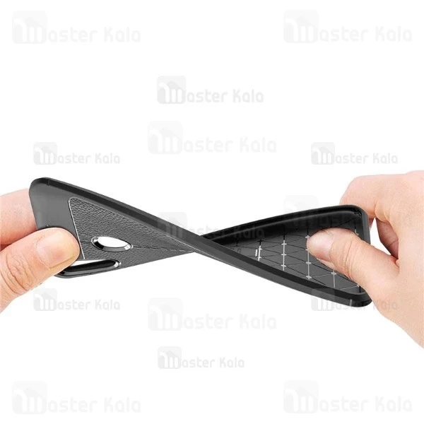 قاب محافظ طرح چرم Huawei Y6 2019 Auto Focus Jelly Case