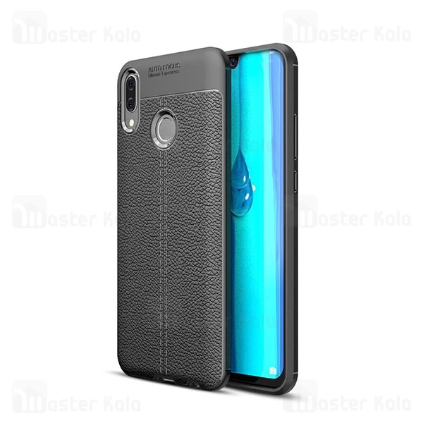 قاب محافظ طرح چرم Huawei Y6 2019 Auto Focus Jelly Case
