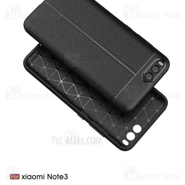قاب طرح چرم Xiaomi Mi Note 3 Auto Focus Jelly Case