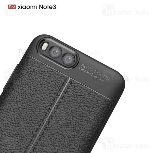 قاب طرح چرم Xiaomi Mi Note 3 Auto Focus Jelly Case
