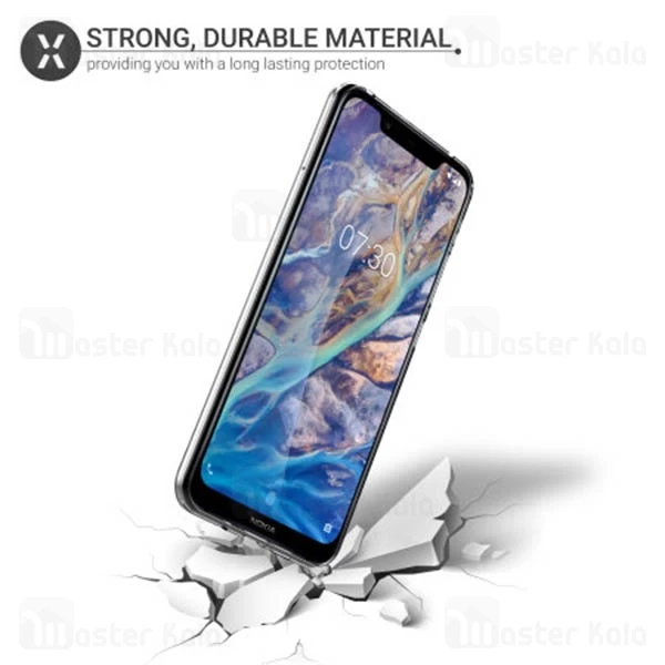 گارد ژله ای Nokia 8.1 / X7 COCO Clear Jelly Case