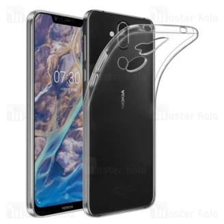 قاب ژله ای نوکیا Nokia 8.1 / X7 COCO Clear Jelly
