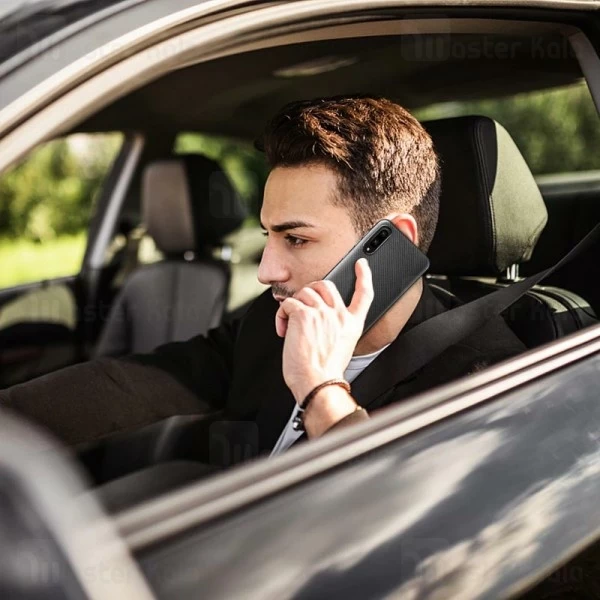 قاب فیبر کربنی Samsung Galaxy M10 / M105 Haimen Fiber Carbon Texture