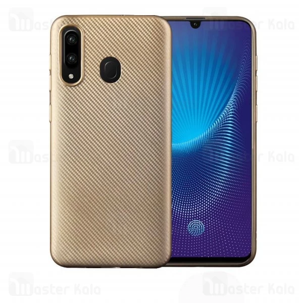 قاب فیبر کربنی Samsung Galaxy M20 / M205 Haimen Fiber Carbon Texture