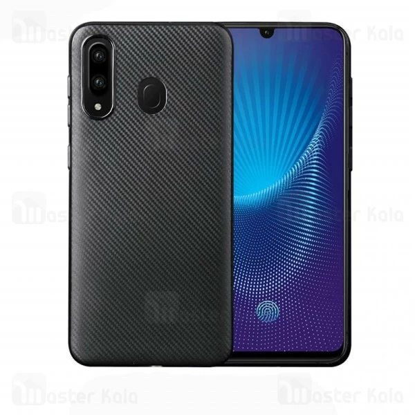قاب فیبر کربنی Samsung Galaxy M20 / M205 Haimen Fiber Carbon Texture