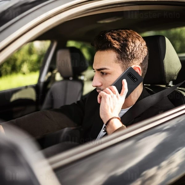 قاب فیبر کربنی Samsung Galaxy S10 Haimen Fiber Carbon Texture