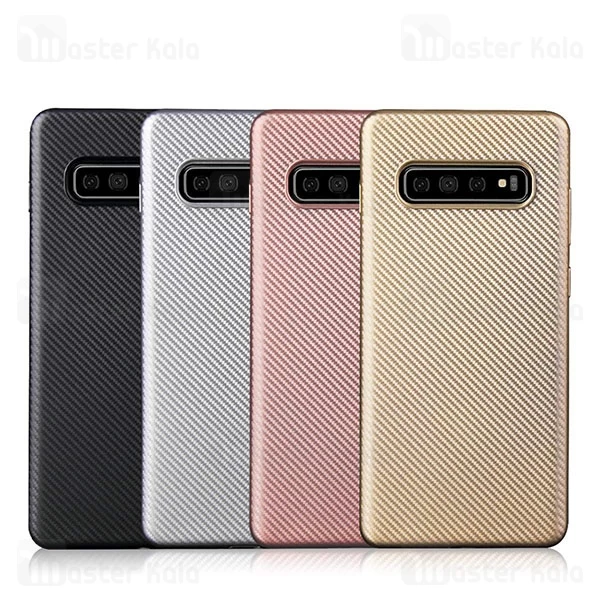 قاب فیبر کربنی Samsung Galaxy S10 Haimen Fiber Carbon Texture