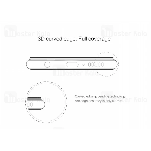 گلس تمام صفحه نیلکین Nillkin Cp+Max Samsung Galaxy S10 Plus Glass
