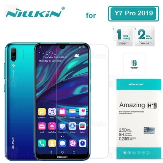 محافظ صفحه نمایش شیشه ای نیلکین Huawei Y7 Prime 2019 / Y7 2019 / Y7 Pro 2019 Nillkin H+ Pro