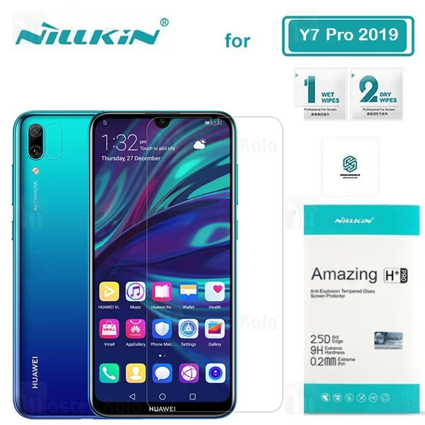 محافظ صفحه نمایش شیشه ای نیلکین هواوی Huawei Y7 Pro 2019 H+ Pro Glass