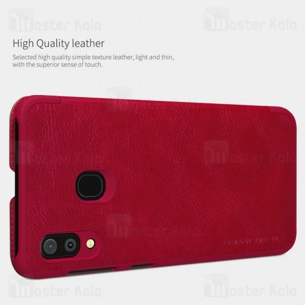 کیف چرمی Samsung Galaxy A30 Nillkin Qin Leather Case
