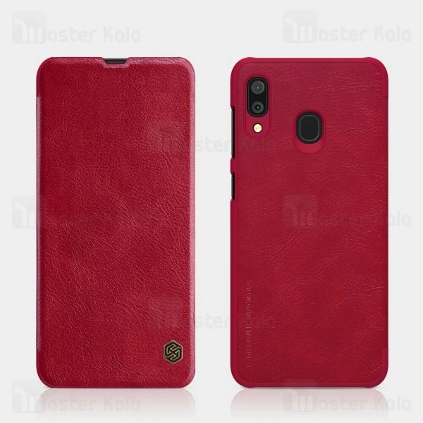 کیف چرمی Samsung Galaxy A30 Nillkin Qin Leather Case