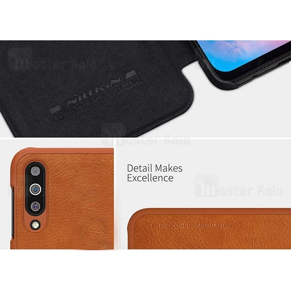 کیف چرمی Samsung Galaxy A50 Nillkin Qin Leather Case
