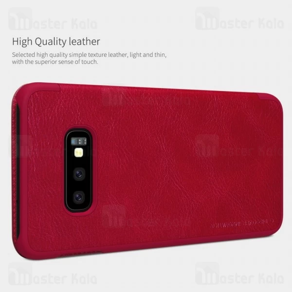 کیف چرمی Samsung Galaxy S10e / S10 Lite Nillkin Qin Leather Case