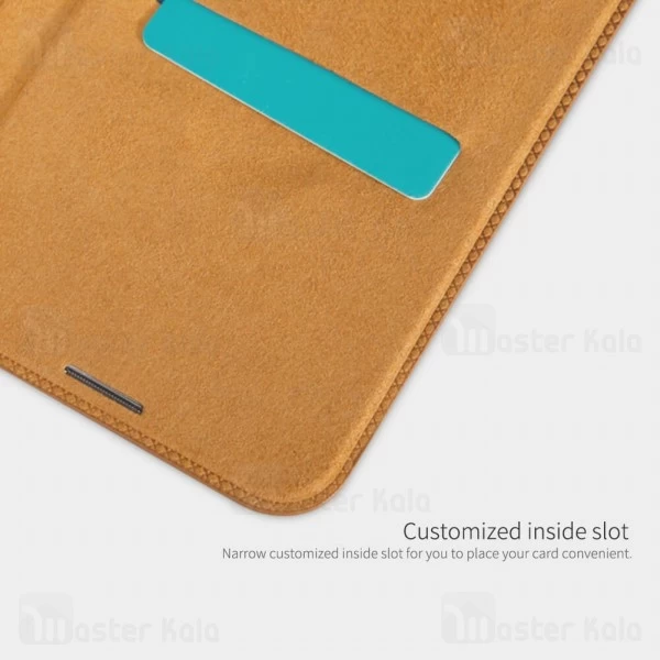 کیف چرمی Samsung Galaxy S10e / S10 Lite Nillkin Qin Leather Case