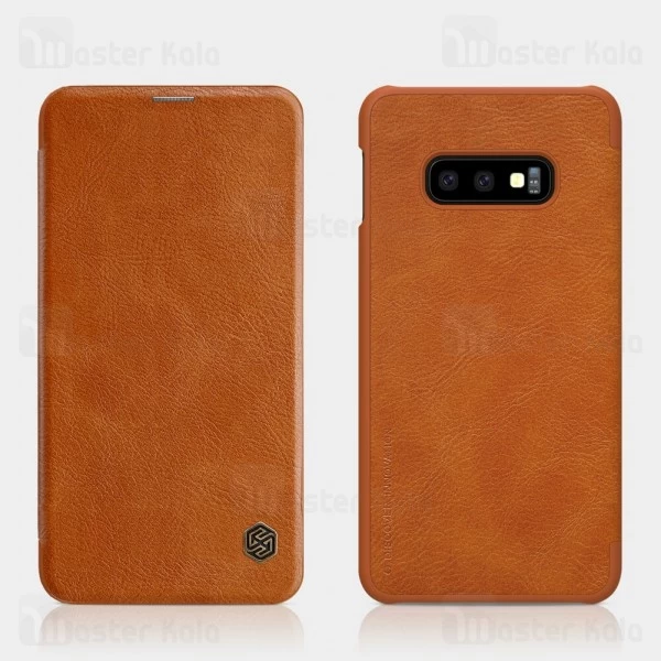 کیف چرمی Samsung Galaxy S10e / S10 Lite Nillkin Qin Leather Case